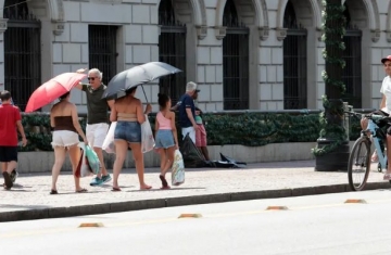 Onda de calor eleva temperaturas em grande parte do país