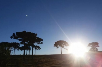 Frente fria traz frio e mínimas invertidas ao Paraná; veja a previsão para fim de semana