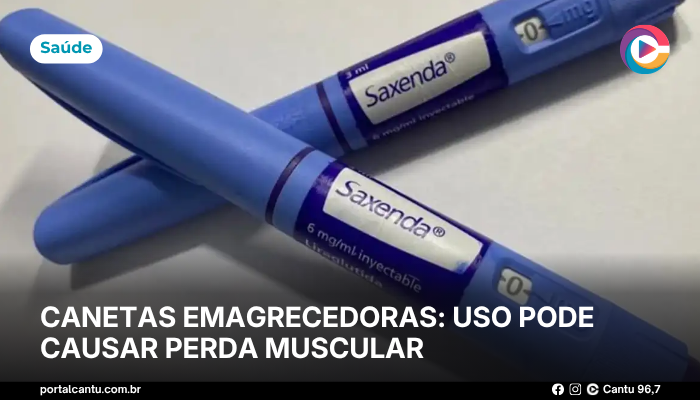 Canetas emagrecedoras: uso sem supervisão pode causar perda muscular