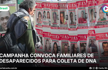 Campanha convoca familiares de desaparecidos para coleta de DNA
