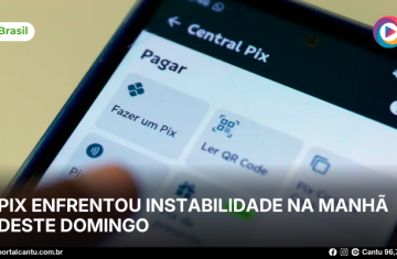 Pix enfrentou instabilidade na manhã deste domingo