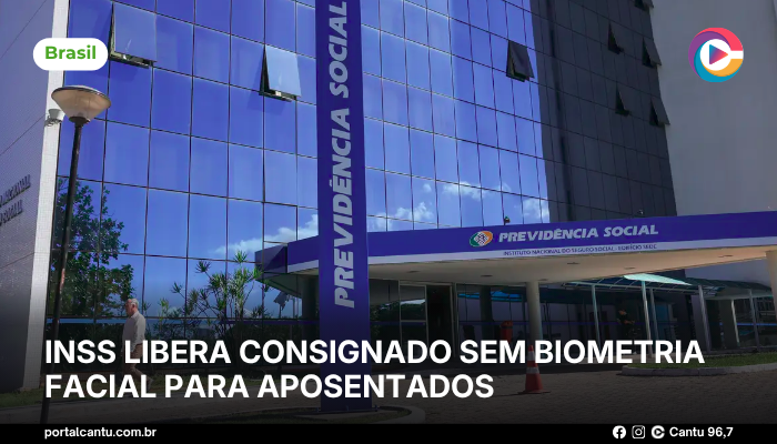 Foto: © Fabio Rodrigues-Pozzebom/Agência Brasil INSS libera consignado sem biometria facial para aposentados