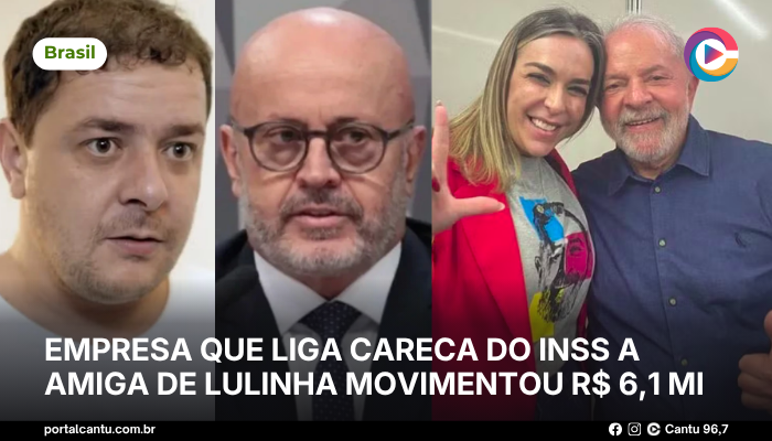 Empresa que liga Careca do INSS a amiga de Lulinha movimentou R$ 6,1 mi