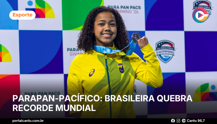 Parapan-Pacífico: brasileira quebra recorde mundial