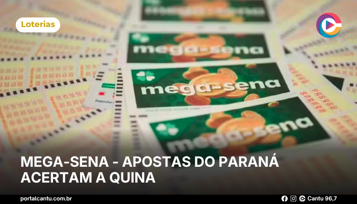 Mega-Sena - Apostas do Paraná acertam a quina