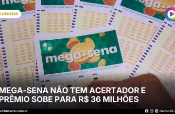 Mega-Sena não tem acertador e prêmio sobe para R$ 36 milhões