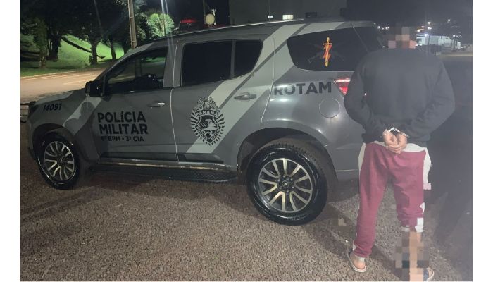 Ibema – Homem com mandado de prisão em aberto é preso pela PMPR