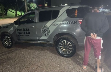 Ibema – Homem com mandado de prisão em aberto é preso pela PMPR
