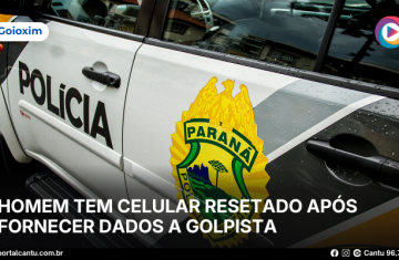 Goioxim - Homem tem celular resetado após fornecer dados a golpista