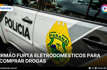 Palmital - Irmão furta eletrodomésticos para comprar drogas