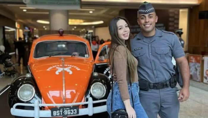 © Vinícius Costa Silva/Instagram Policial militar é preso suspeito de feminicídio em Embu das Artes