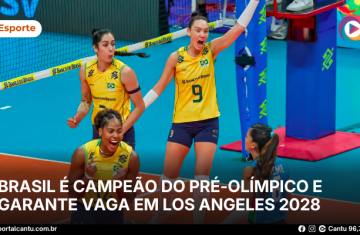 Brasil é campeão do Pré-Olímpico e garante vaga em Los Angeles 2028