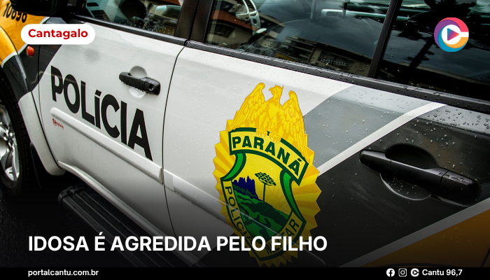 Cantagalo - Idosa é agredida pelo filho