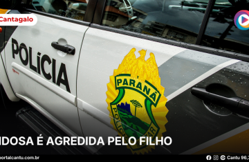 Cantagalo - Idosa é agredida pelo filho