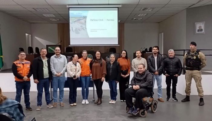 Campo Bonito participa de capacitação da Defesa Civil