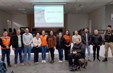 Campo Bonito participa de capacitação da Defesa Civil