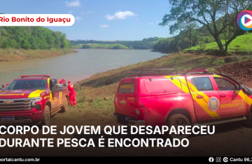 Corpo de jovem que desapareceu durante pesca é encontrado