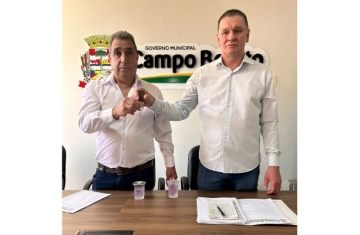 Mário Weber transmite temporariamente o cargo ao vice-prefeito Aparício Piana