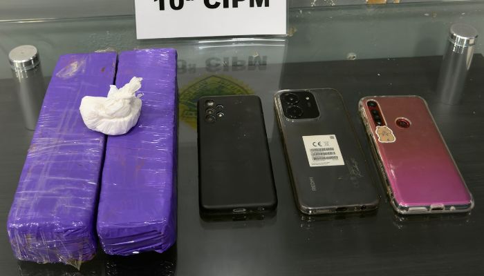 Laranjeiras – Dois homens são presos e um menor é detido por trafico de drogas
