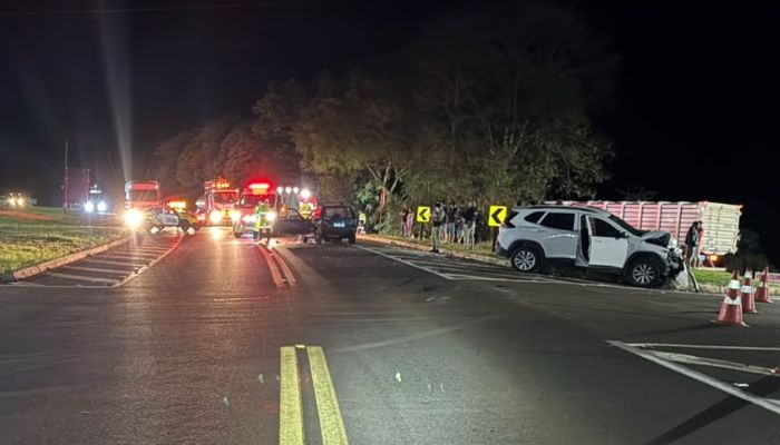 Cantagalo - Homem morre após acidente na BR 277