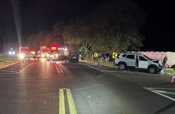 Cantagalo - Homem morre após acidente na BR 277