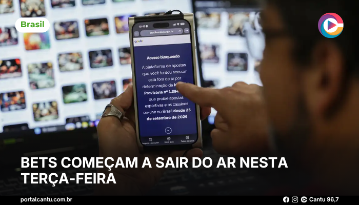 Bets começam a sair do ar nesta terça-feira