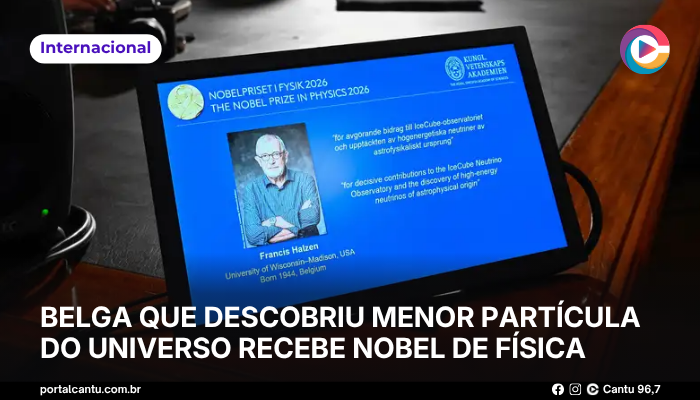 Belga que descobriu menor partícula do universo recebe Nobel de Física