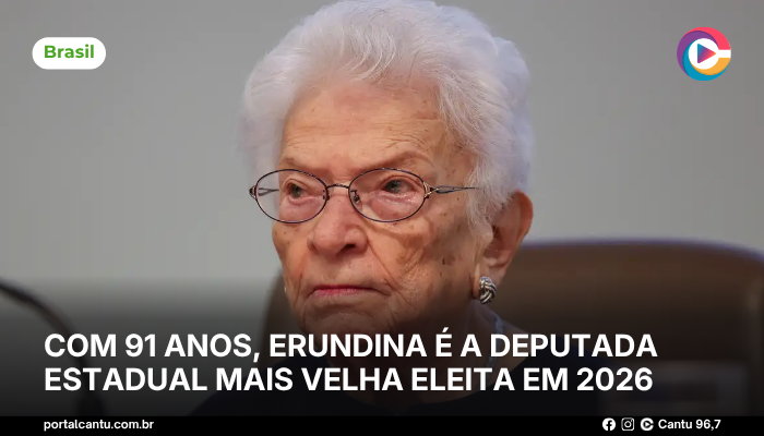 Com 91 anos, a deputada estadual mais velha eleita em 2026
