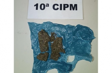 Laranjeiras – Homem é detido com drogas para consumo pessoal