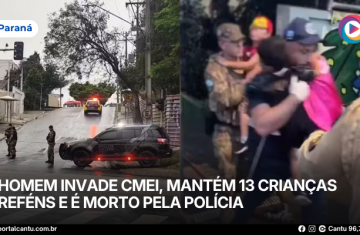 Homem invade CMEI, mantém 13 crianças reféns e é morto pela polícia