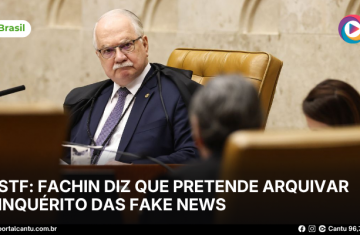 STF: Fachin diz que pretende arquivar inquérito das Fake News