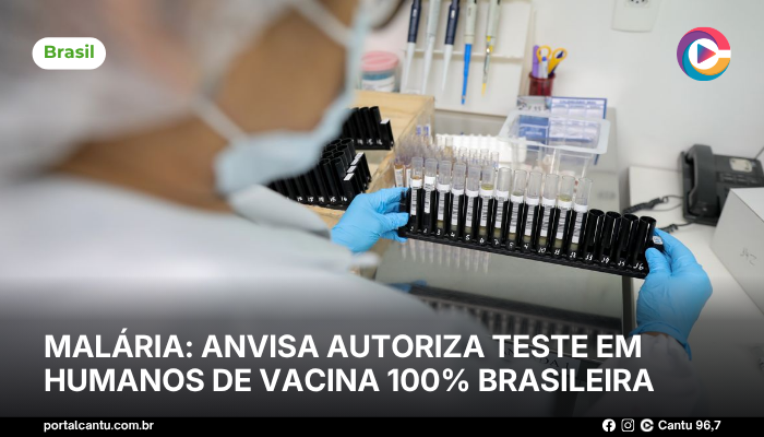 Malária: Anvisa autoriza teste em humanos de vacina 100% brasileira