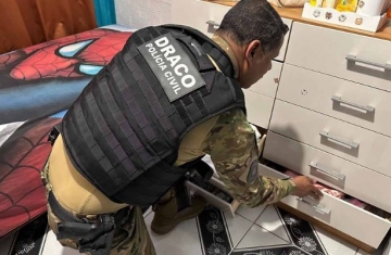 Megaoperação da PCPR cumpre 215 mandados contra organização criminosa em 3 estados