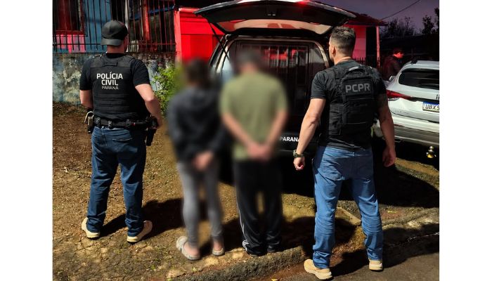 PCPR prende casal por tráfico de drogas e apreende entorpecentes enterrados em quintal de residência