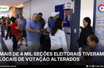Mais de 4 mil seções eleitorais tiveram locais de votação alterados