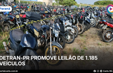Detran-PR promove leilão de 1.185 veículos