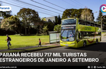 Paraná recebeu 717 mil turistas estrangeiros de janeiro a setembro