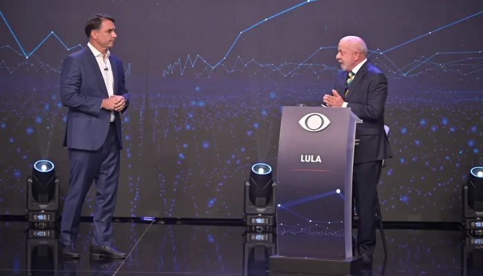 Lula e Flávio fazem primeiro debate das eleições na TV Band