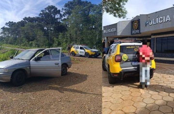 Quedas – PMPR recupera veículo furtado