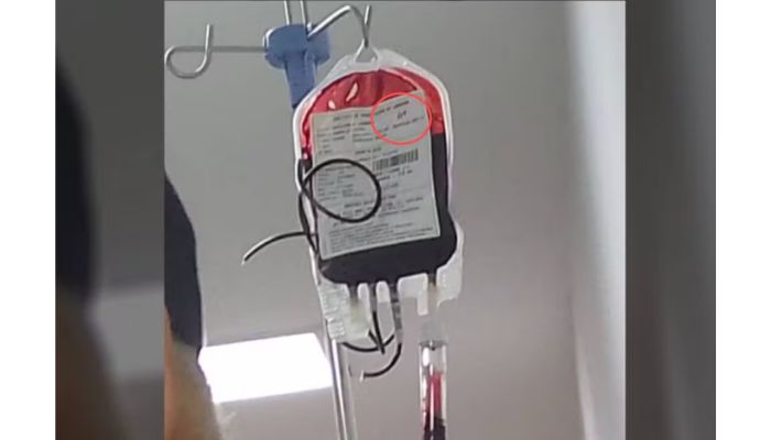 Paciente tem reação após receber transfusão de sangue em hospital do Paraná e família denuncia que ele recebeu o tipo sanguíneo errado