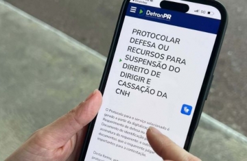 Detran-PR reforça facilidade do site oficial para recursos de infrações, suspensões e cassações