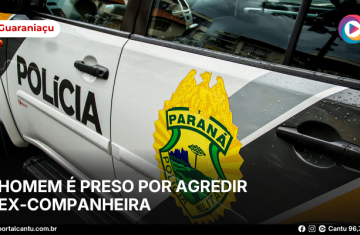 Guaraniaçu - Homem é preso por agredir ex-companheira