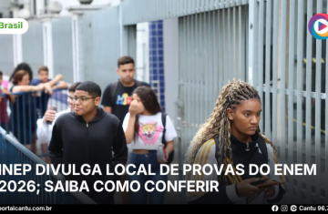 Inep divulga local de provas do Enem 2026; saiba como conferir