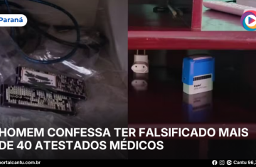 Homem confessa ter falsificado mais de 40 atestados médicos
