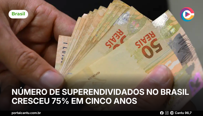 Número de superendividados no Brasil cresceu 75% em cinco anos